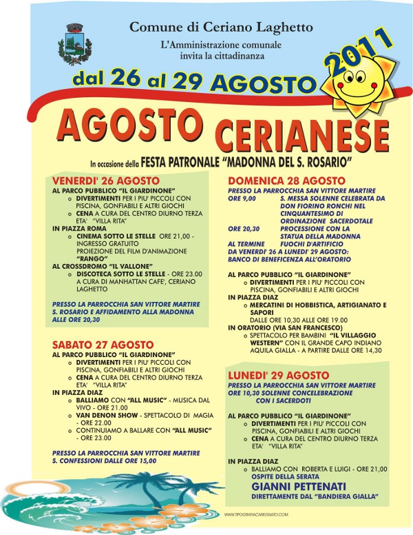 Agosto Cerianese 2011