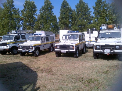 mezzi protezione civile