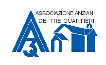 Logo dell'Associazione tre quartieri del Villaggio Brollo