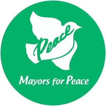 logo dell'organizzazione Mayors for peace