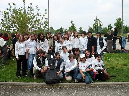 foto dei giovani musicisti cerianesi