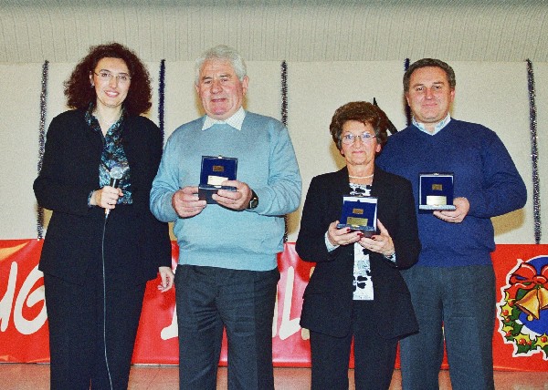 foto della premiazione degli Anadin d'or