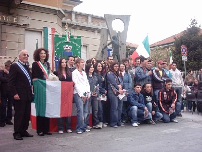 immagine della manifestazione del 25 aprile