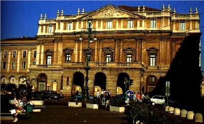 foto del Teatro alla Scala di Milano