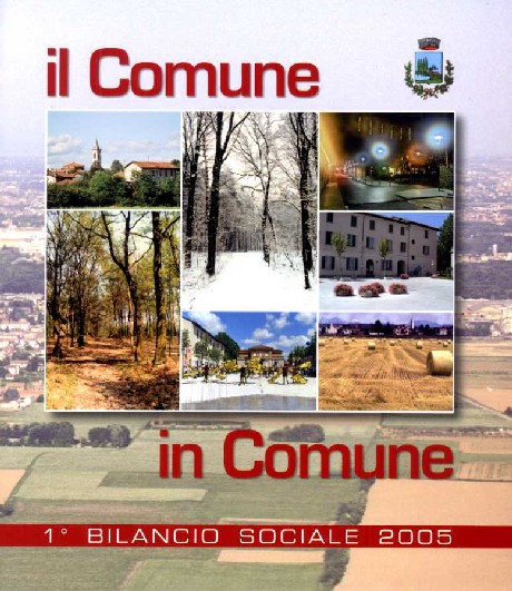 Immagine della copertina del Bilancio Sociale 2005