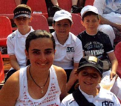 immagine dei ragazzi del Club Tennis Ceriano