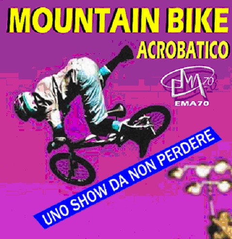 immagine spettacolo mountain bike 