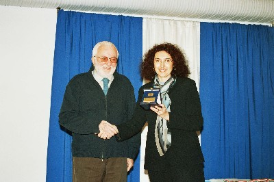 fernando rivolta e il sindaco antonella ferrario dicembre 2005