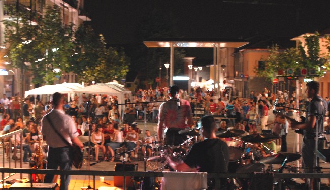immagine dei concerti in Piazza Diaz