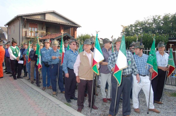 Immagine dell'anniversario della sezione alpini di Ceriano Laghetto