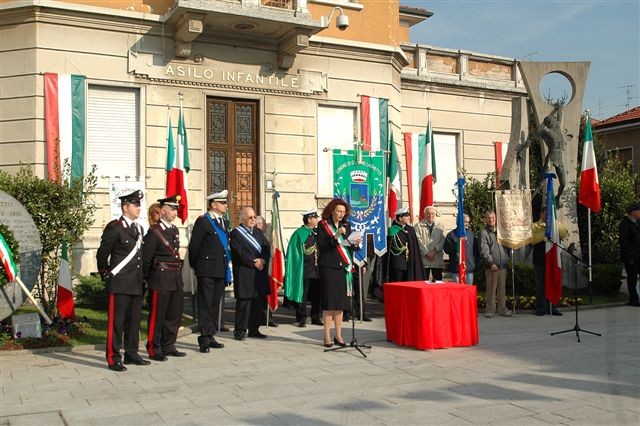 Immagine della celebrazione del Quattro Novembre
