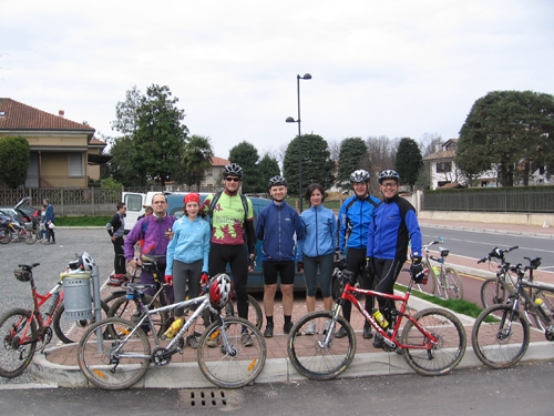Immagine di alcuni ciclisti del BC Groane
