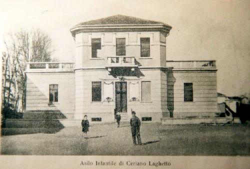 Immagine storica dell'asilo infantile di Piazza Diaz