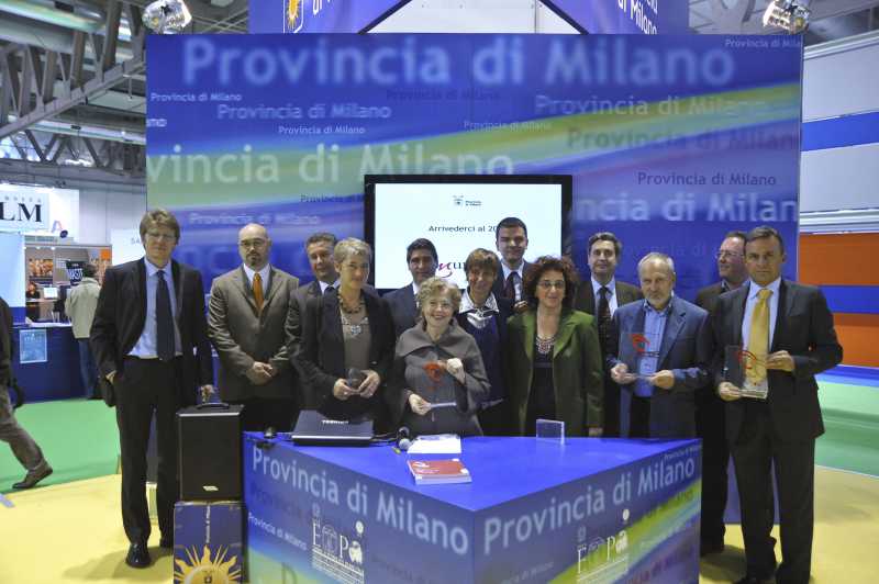 Immagine dei premiati a ComunicaMI