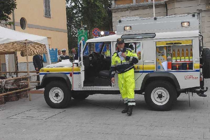 Immagine del nuovo mezzo della protezione civile
