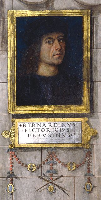 Foto dell'autoritratto del Pintoricchio