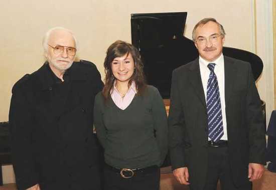 Immagine della premiazione