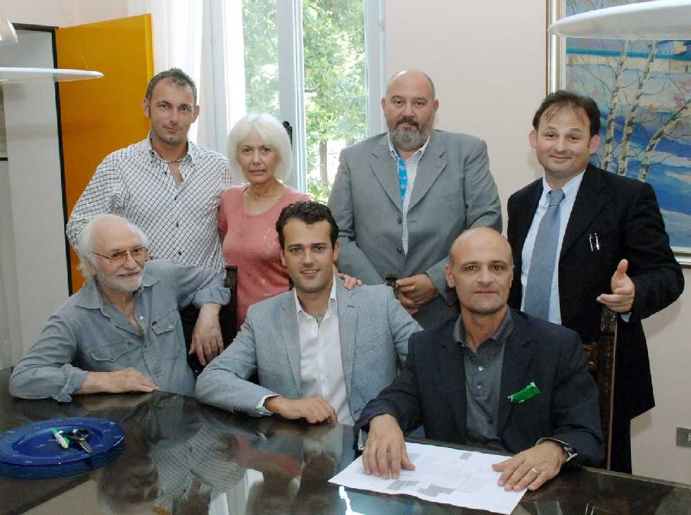 Foto della nuova Giunta Comunale