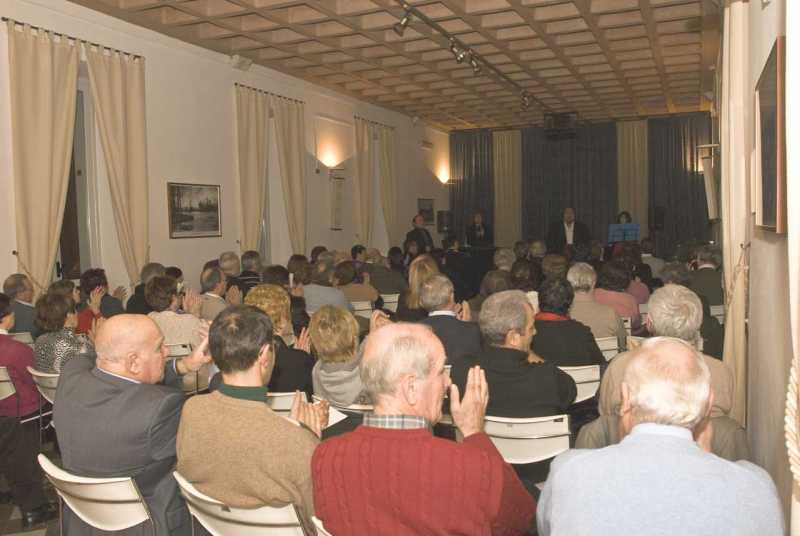 Foto della Sala Consigliare durante la premiazione