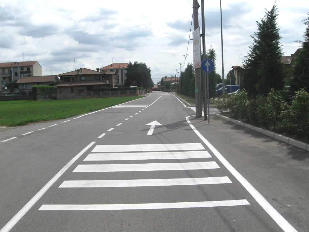 Foto dei lavori effettuati alla frazione Dal Pozzo