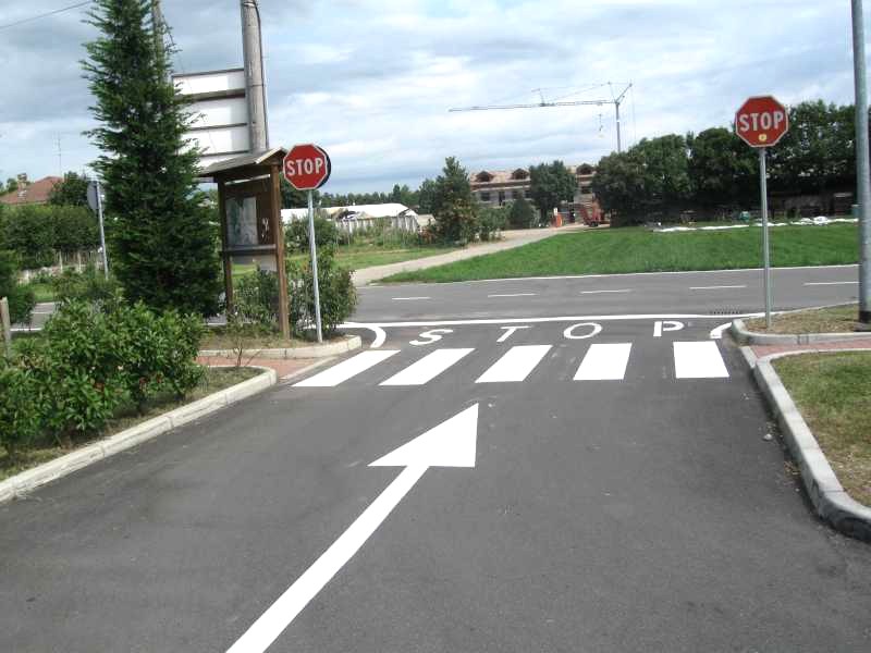 Foto dei lavori effettuati alla frazione Dal Pozzo