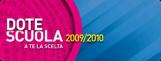 Logo della Dote Scuola 2009