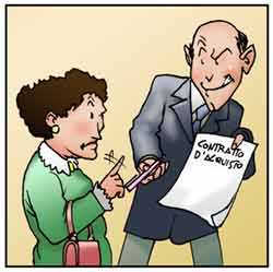 Vignetta No alle Truffe