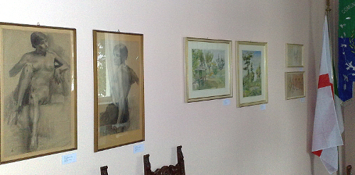 Foto della sala giunta del Palazzo Municipale