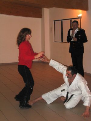Foto del corso di difesa personale