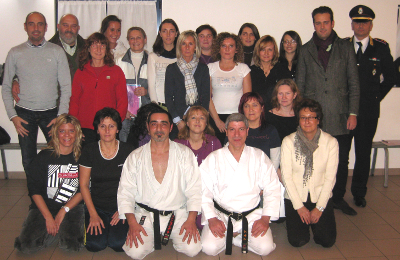 Foto del corso di difesa personale