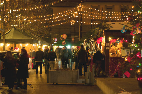 Foto dei mercatini di Natale