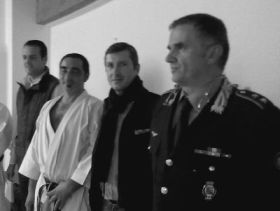 Foto della presentazione del corso di difesa personale