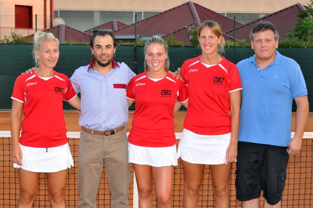 Foto della premiazioni al Tennis Club