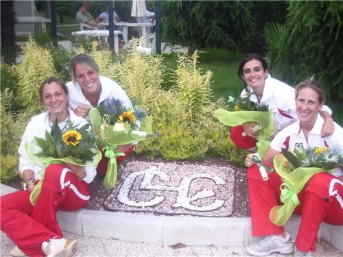 Foto delle tenniste del Club Tennis Ceriano