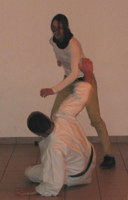 Foto del corso di difesa personale