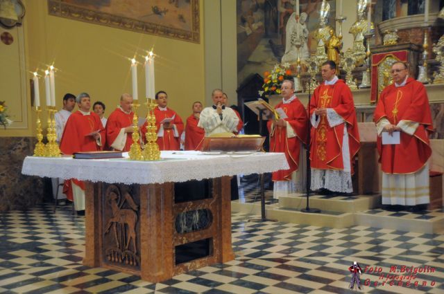 Foto delle celebrazioni di Don Matteo Rivolta