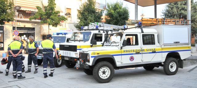 Foto della Protezione Civile