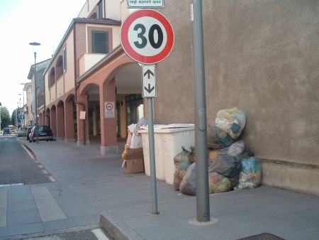Foto di rifiuti