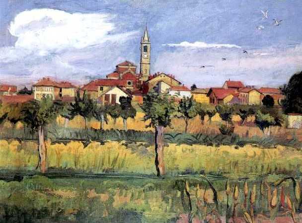 Immagine di un quadro di Gino Sandri