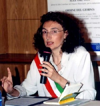 Il Sindaco di Ceriano Laghetto Antonella Ferrario