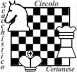 Logo del Circolo Scacchistico Cerianese (una scacchiera)